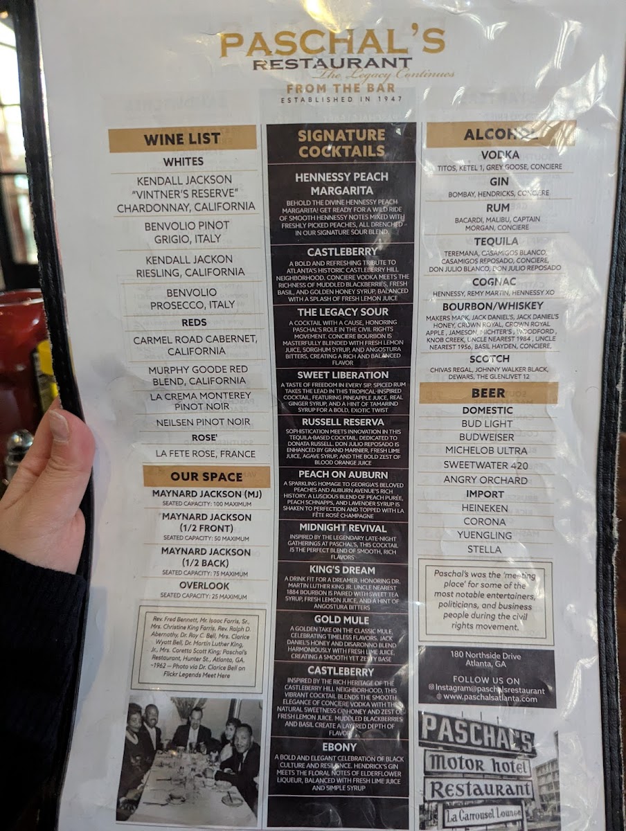 Menu Paschal's Restaurant & Bar-4